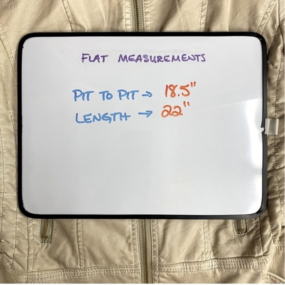 Vintage Roosevelt American College Beige Distressed Faux Leather Jacket M - Picture 14 of 16